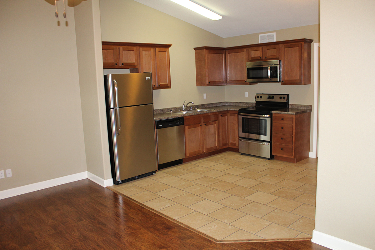 one bed kitchen